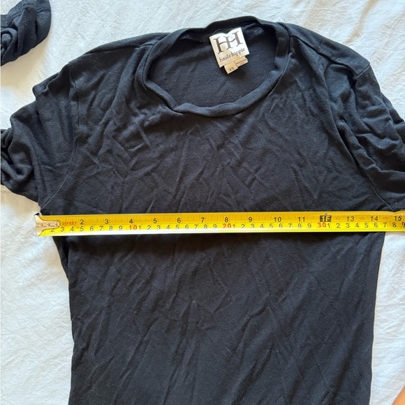 Haute Hippie Classic Black Long Sleeve Dress - Picture 2 of 8